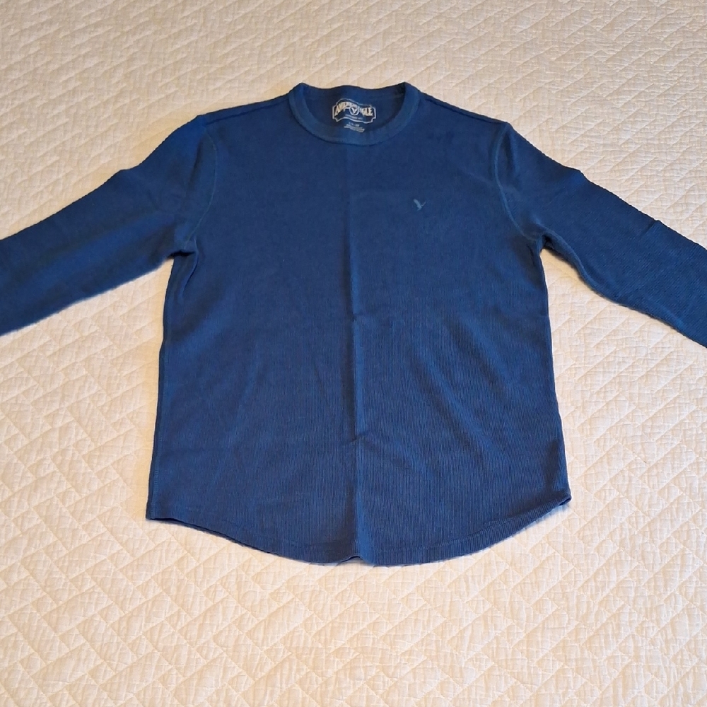 American Eagle Outfitters Long Sleeve Tee in Blue